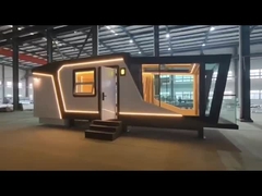 Light Steel Prefabricated Luxury Tiny House On Wheels And Micro Prefab cabins