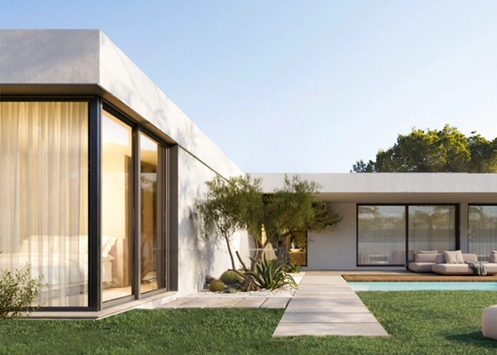 Sustainable And Modern Prefabricated Homes Light Steel House Community In Australia