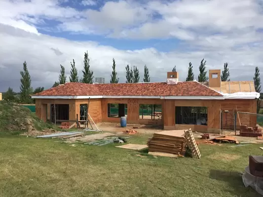 Modern Light Steel Frame House / 3 Bedrooms China Prefabricated House / Easy Installation Villa