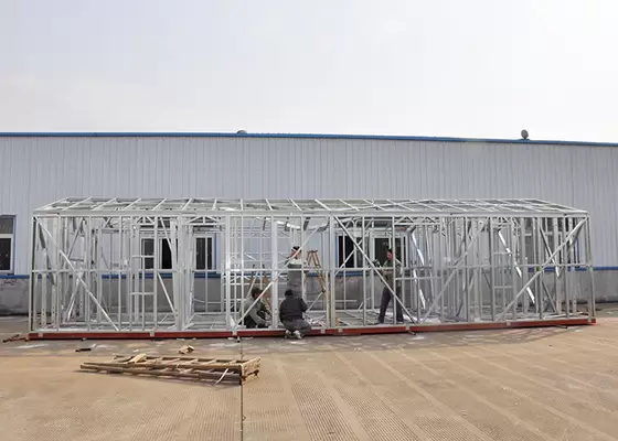Light Gauge Steel Framing System Moisture-Proof Modern Prefab Mobile Homes