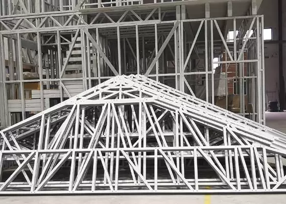 High-End Prefab Villa With Light Gauge Steel Framing Eps Sandwich Panel