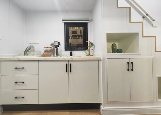 Tiny House With Bathroom And Kitchen Luxury Prefabricated Home Ready To Ship