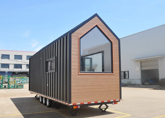 NZ / AU / EU Approved Portable Mobile Tiny House On Wheels With Optional Loft Ready To Ship