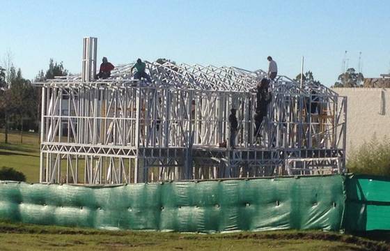 Fast Assemble Light Steel Structure Prefabricated Villa In AU/EU/US Standard With Two Floor