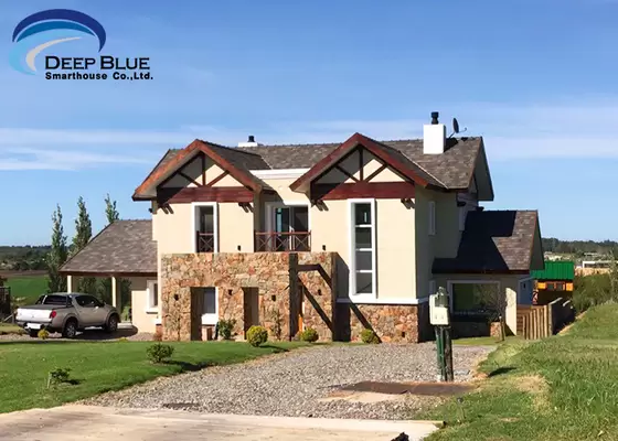 Luxury Prefab Villa | Steel Kit Homes | Light Steel Frame Prefabricated Mobile House