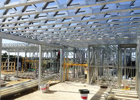 ICC EN-1090 Standard Prefabricated Luxury Modular Home Light Steel Frame House