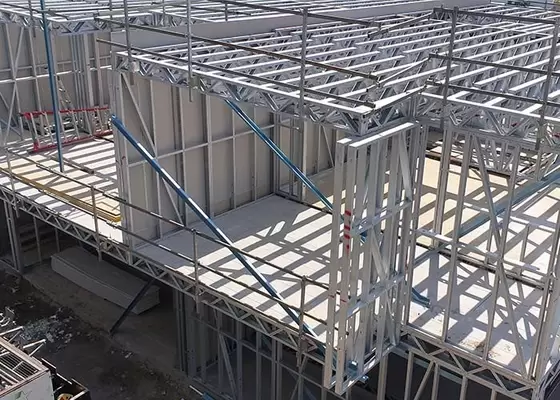 3 Storey Prefabricated Apartment Buildings With Light Steel Frame House Lgs Construction