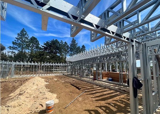 Sustainable Light Steel Frame Homes Luxury Villas For Eco Friendly Living