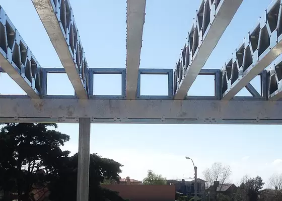 Luxury Modular Hotel Unit camping cabin Prefab Light Steel Frame House For Living