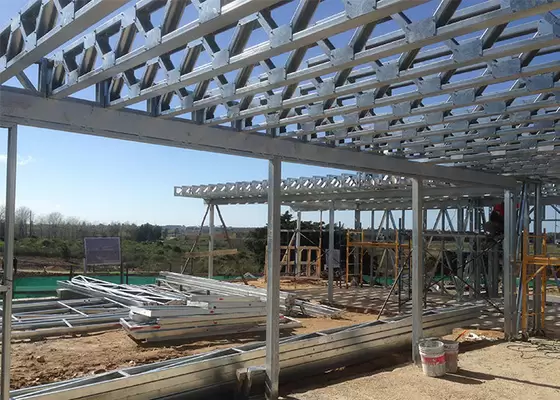 Light Gauge Steel Framing Specifications Prerfabricated House Luxury Villa Single Family Home