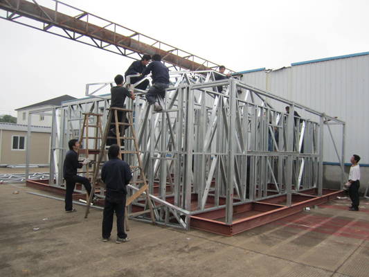 ustralia Light Weight Light Steel Frame Homes , Quick Assemble Emergency Shelter