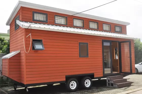 Austrilia Standard Tiny House On Wheels Light Steel Prefabricated Modular Home