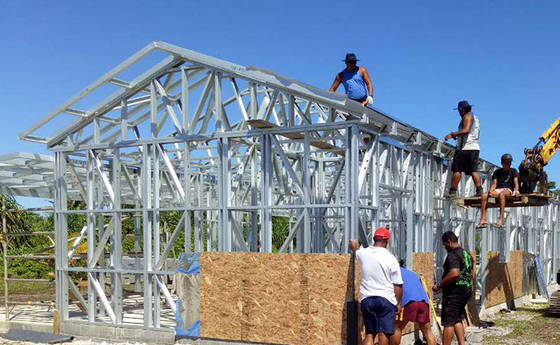 Tropical Moisture Ventilation Overwater Bungalow / Modular Bungalow Homes