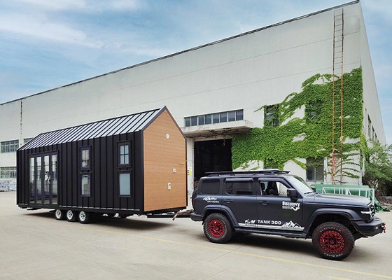 Australia Standard Modular Kit Home Prefabricated Tiny House On Wheels Trailer For Living