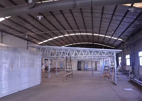 EU/USA/NZ/Australia Standard Light Steel Frame Mobile Metal Car Garage Shed For Car Parking