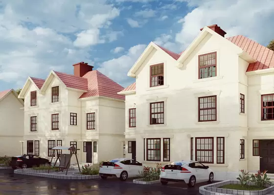 3 Storey Prefabricated Apartment Buildings With Light Steel Frame House Lgs Construction