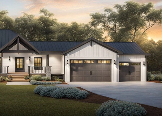 AS / NZS / USA Light Steel Frame House Prefabricated House Kits Modular Homes