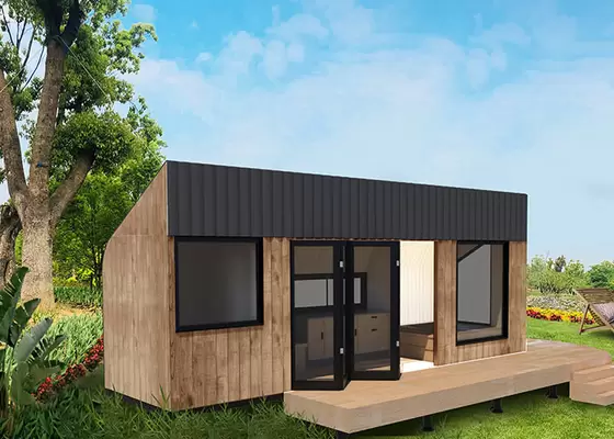 Prefabricated Tiny House On Wheels | Modular Light Steel Frame With Engineered Framing System