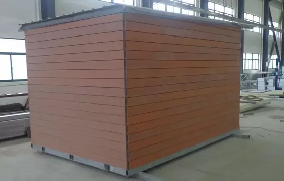 Modern Granny Flat Roof Prefabricated House, Pre-Built Homes Fireproof Mobile Home