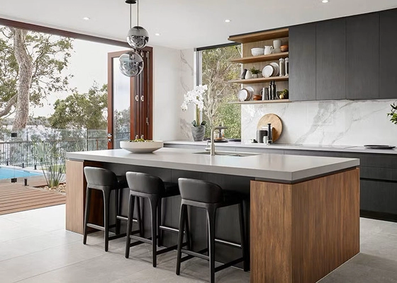 Luxury Modular Prefab Villa – 3-Bedroom Light Steel Frame House Kit NS/AS Standard