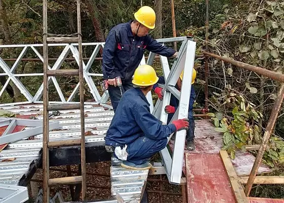 Light Gauge Steel Structure Dome Home Prefab Garden Studio Tree House