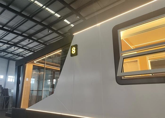 Customized Light Steel Frame House Glacier Hotel Perfect For Eco-Friendly Getaways