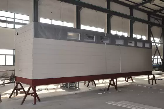 Prefab Mobile Cabin House / Steel Frame Prefab Modular Homes For Guard House
