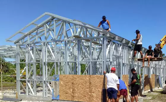 Tropical Moisture Ventilation Overwater Bungalow / Modular Bungalow Homes