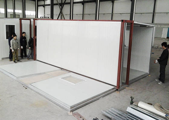 Mobile Portable Emergency Shelter , Foldable Prefabricated Homes