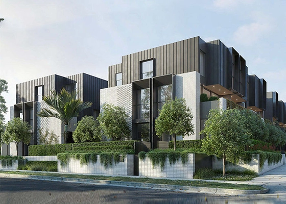 Au/Nzs/USA Standard Modular Home Prefab Home Building Light Steel Structure Apartment