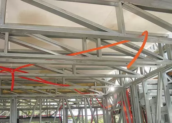 As / Nzs Wooden Log Houses Light Steel Roof Truss Prefab Bungalow Homes