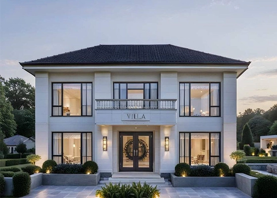 2 Storey Modern Steel Structure Prefab Villa House