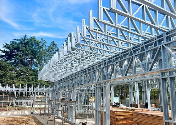 Sustainable Light Steel Frame Homes Luxury Villas For Eco Friendly Living