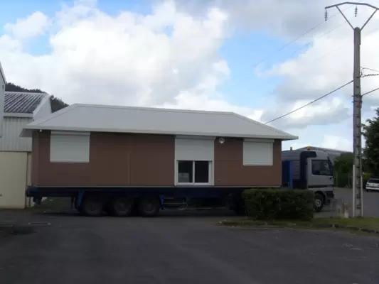 Light Steel Frame Livable Prefab Mobile Homes / Green Custom Mobile Homes For Family