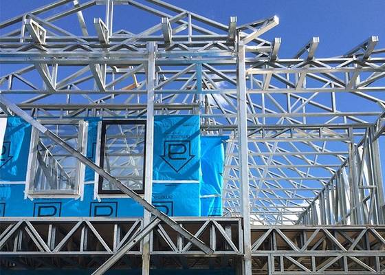 Recyclable Wind Resistance Green Prefab HomesLight Steel Prefab Home Kits