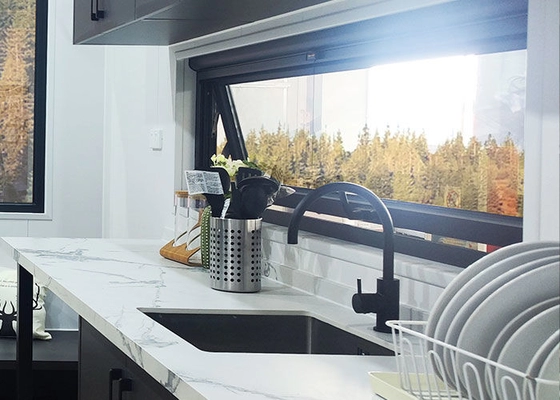 US / AS Modular Prefabricated House On Wheels In Zhejiang Merchants 2.35*8m