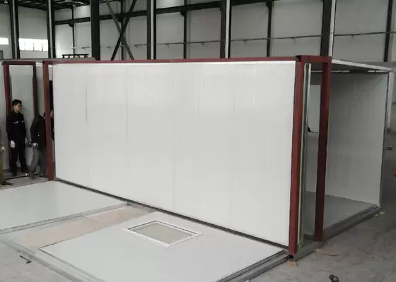 High quality Foldable Portable Emergency Shelter / After-Disaster Housing / Sandwich Panel Housing