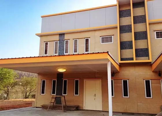 Light Steel Frame Prefabricated House / Earthquake Resistance / Light Gauge Steel House