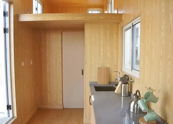 Light Steel Frame Prefab Tiny House On Wheels AISI S100 AS/NZS 4600,Australia Standard