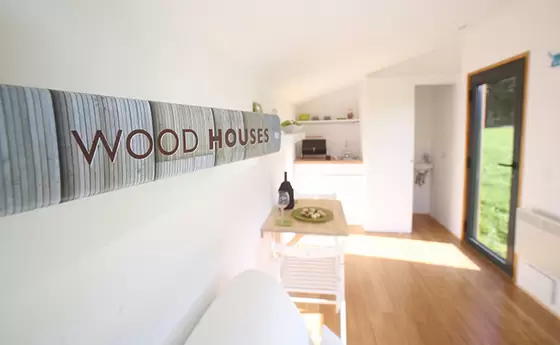 European Standard Prefab Light Steel Back Yard House Garden Studio Resort Holiday Hotel With CE Certificate