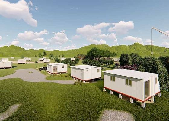 Cheap Prefab Portable Emergency Shelter Modular Quick Assemble Foldable House, Mobile house