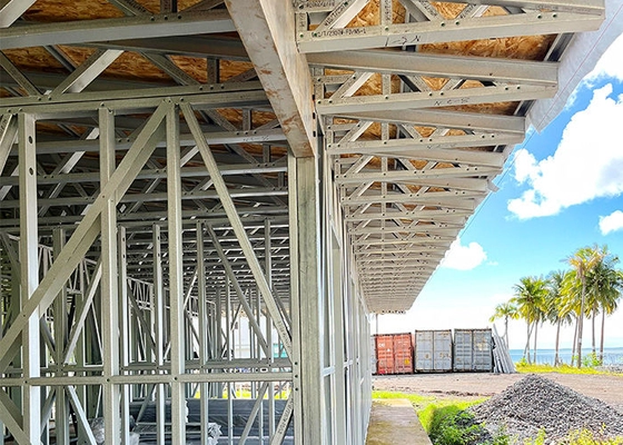 Best Prefab Modular Bungalows Home Steel House Kits For Factory Buildings And Dormitories