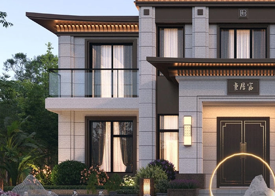 Factory Modern Luxury Easy Assembly Prefabricated Steel Villa Galvanized Steel Prefab Modular Homes