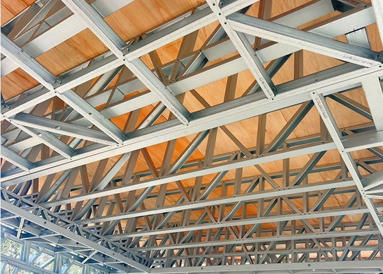 Luxury Prefab Villa Modular Bungalows Home With Light Steel House Kits