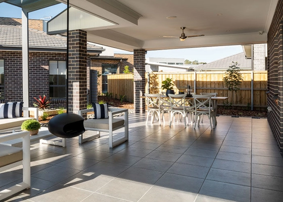 2 Storey Villa House Constructed With Prefabricated Light Steel Framing And Expansive Windows