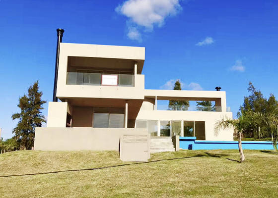 Modular Portable Light Steel Villa House Luxury Prefab Houses Insulation Material