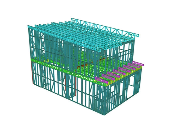 Modular Home Prefabricated House Construction Apartment Buildings With Light Steel Frame Houses