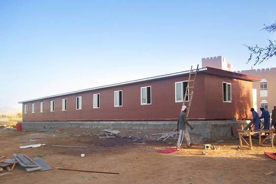 Light Gauge Steel Frame Prefab Metal Buildings Bungalow House Multi Family Home