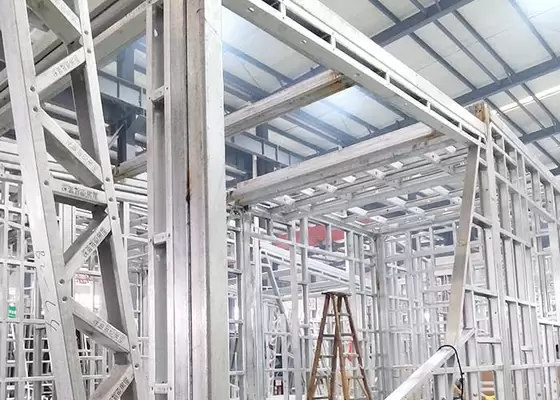 AS / NZS / USA Standard Prefabricated Buildings Light Steel Frame Hosue Kit