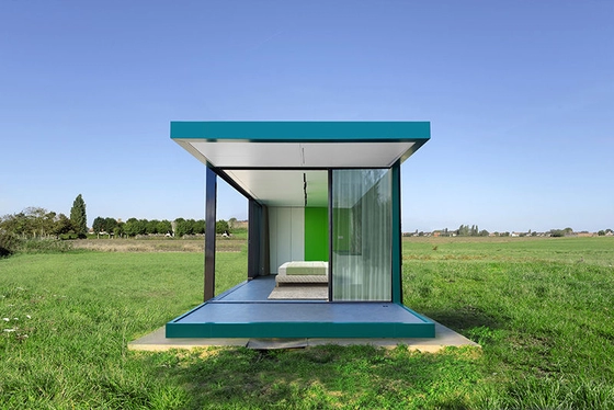 ICC ES Light Gauge Steel Frame Prefab Overwater Bungalows Garden/Yard Studio